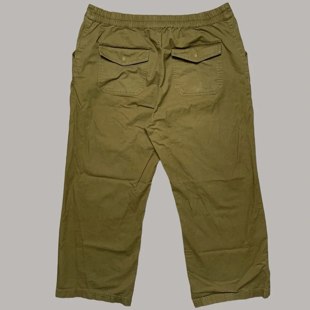 Pact Olive Green Women's Pants - Picture 7 of 9